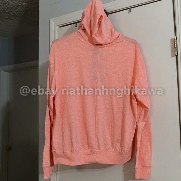 Nike ladies gym vintage pullover hoodie L - Picture 3 of 3